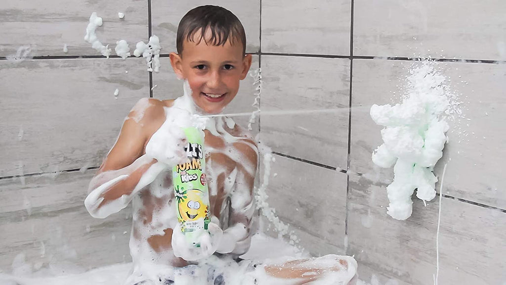 Fozzi's Bath Foam Spray for Kids 11.04 oz, in Blue, Green or Pink